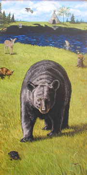 wildlife murals art